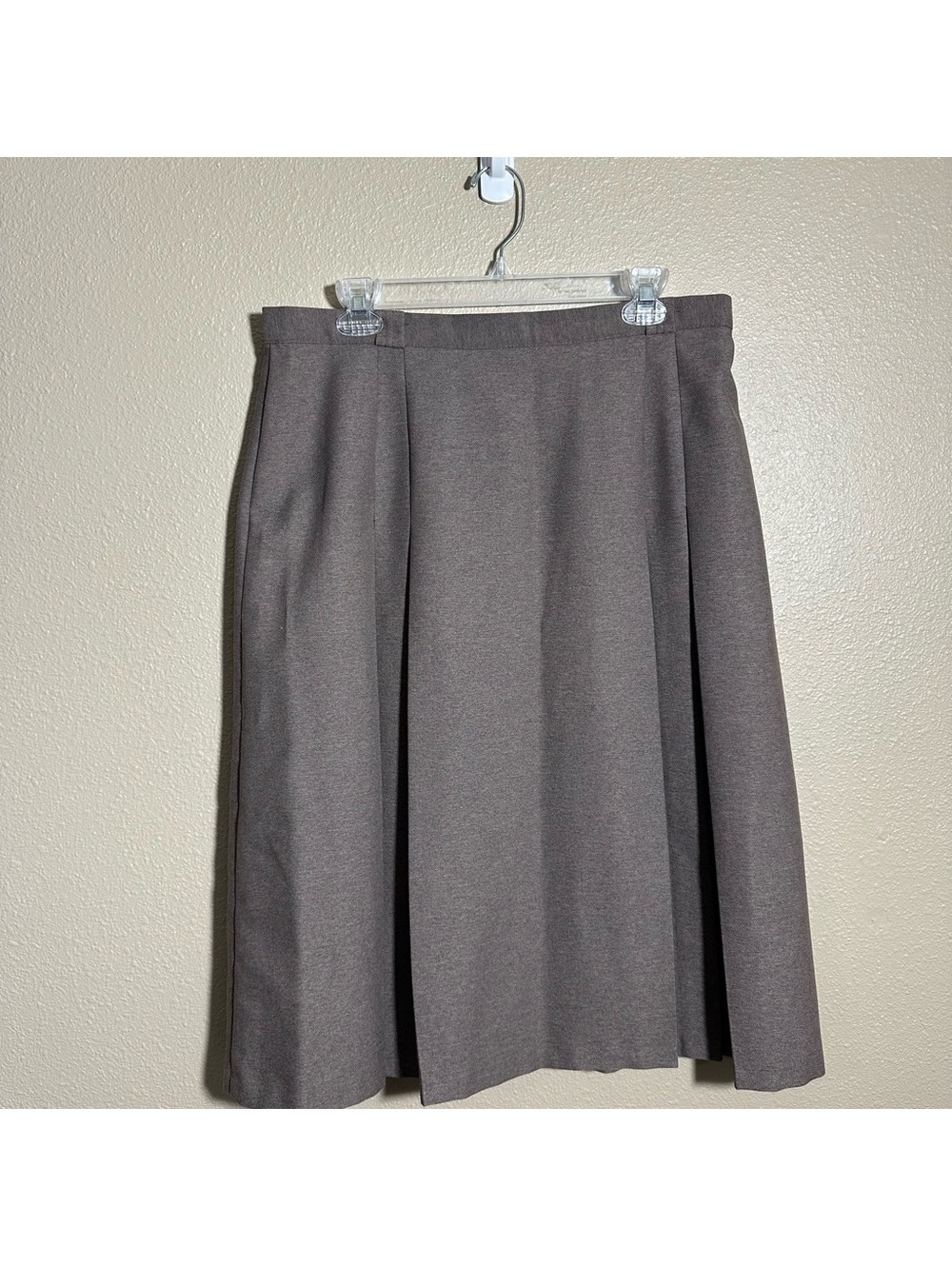Elegant Women's A-Line Skirt in Charcoal St Michael Vintage 20